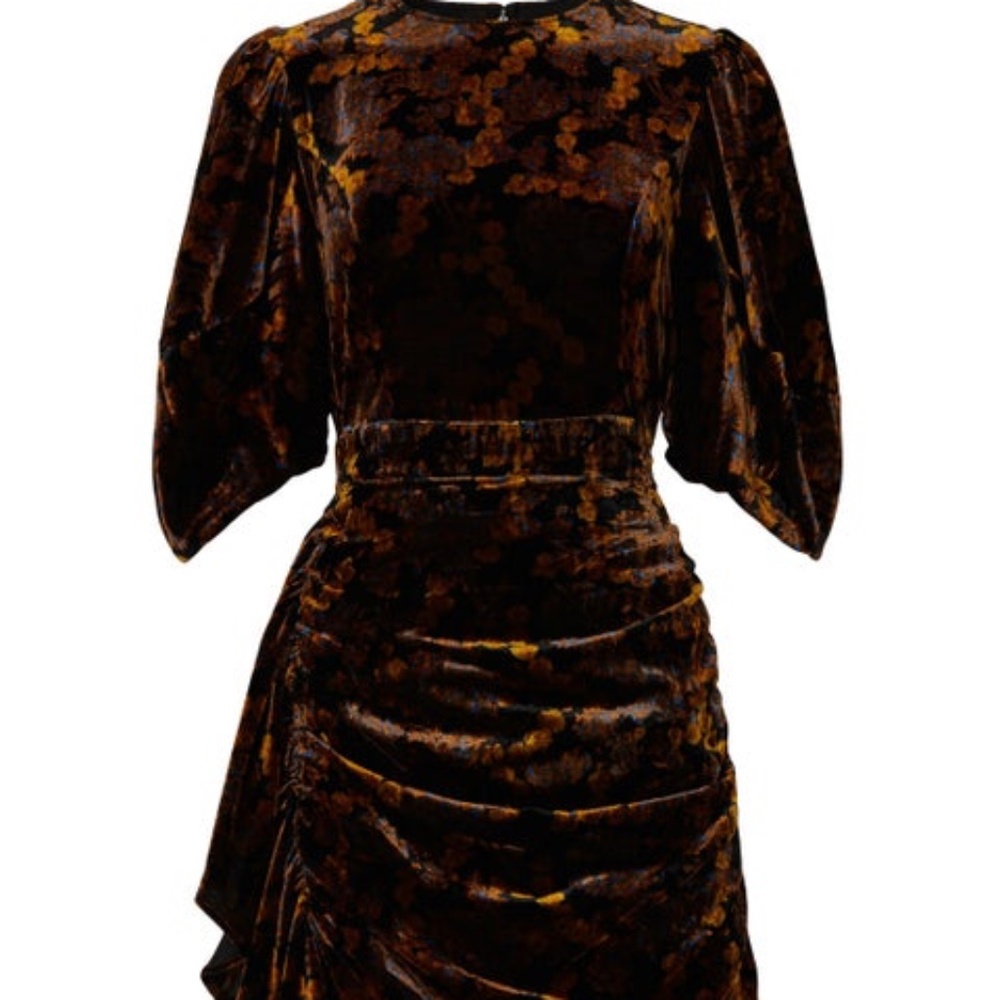 RHODE Pia Velvet Dress, 6 - Picture 2 of 15